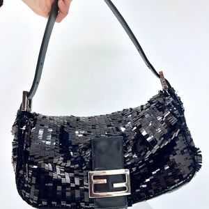 Fendi Glitter Baguette